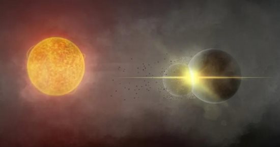 علماء الفلك يرصدون اصطدامًا كوكبيًا هائلًا حول نجم بعيد