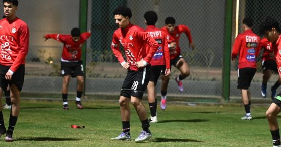 تدريبات استشفائية لمنتخب الناشئين مواليد 2009