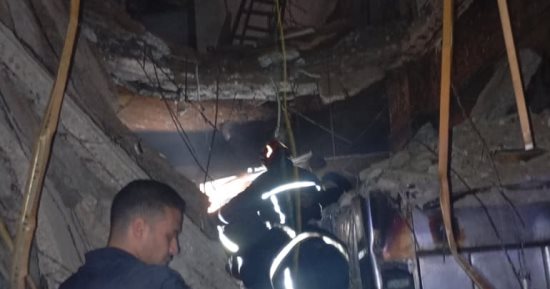 وفاة شخصين وإصابة آخر إثر سقوط سقف مخبز بعقار فى منطقة البيطاش بالإسكندرية