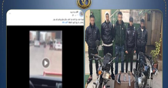بسبب أولوية المرور..ضبط 5 أشخاص اعتدوا بأسلحة بيضاء على سائق   