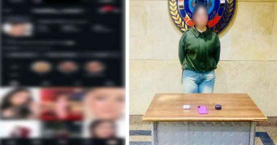 سقوط صانعة محتوى بملابس خادشة في النزهة