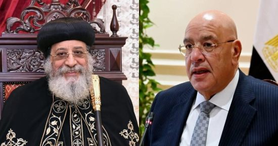 البابا تواضروس يهنئ رئيسى النواب والشيوخ بعيد الفطر المبارك