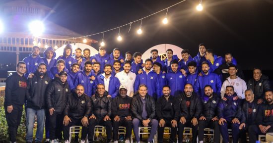 حسني عبد ربه يقيم مأدبة للاعبى الإسماعيلى قبل انطلاق المرحلة الثانية من الدورى