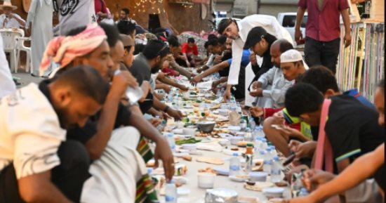 صندوق الشهداء يختتم حملة "شهم لإفطار الصائمين" بعد تنفيذه فى السعودية