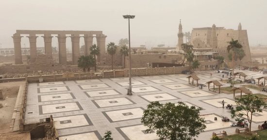 تقلبات جوية فى سماء مدينة الأقصر والمحافظة ترفع درجة الاستعداد.. صور