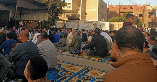 الله أكبر كبيرا.. صلاة عيد الفطر المبارك بمحافظة المنوفية