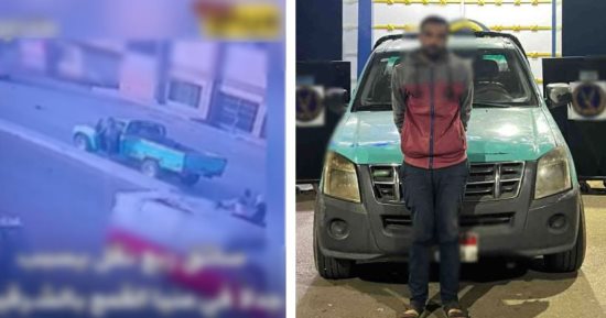 لعبة «الموت» فى منيا القمح.. سقوط السائق المتهور «نهر الطريق» بالشرقية