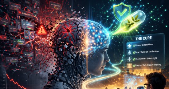 انهيار نماذج الذكاء الاصطناعي.. تحذيرات من تسمم البيانات والمحتوى المولد آليًّا