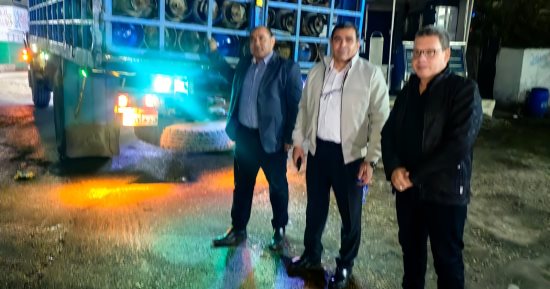 ضبط سيارة تهرب 450 أسطوانة بوتاجاز مدعمة للفيوم