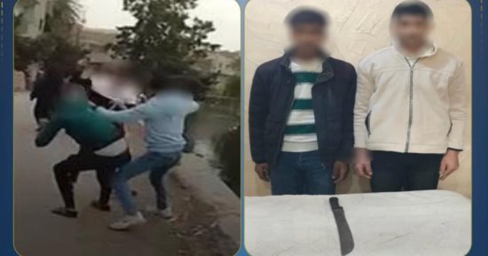 الكلبش ينهي رعب المطرية.. ضبط بطل فيديو السكين بعد الاعتداء على سائق