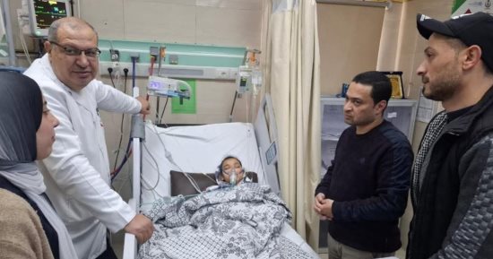 وكيل صحة دمياط: حالة الطفلة ساندي الناجية من حادث الكارو في حالة جيدة