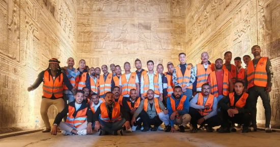 صندوق مكافحة الإدمان ينظم رحلة للمتعافين من التعاطى إلى معبد دندرة 