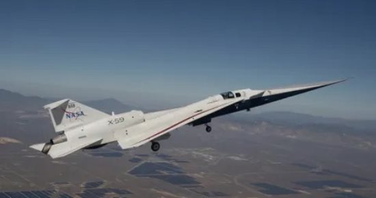 طائرة ناسا X-59 جاهزة لكسر حاجز الصوت لأول مرة هذا الشهر