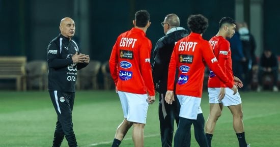 منتخب مصر يخوض ثانى تدريباته استعدادا لودية روسيا قبل كأس العالم