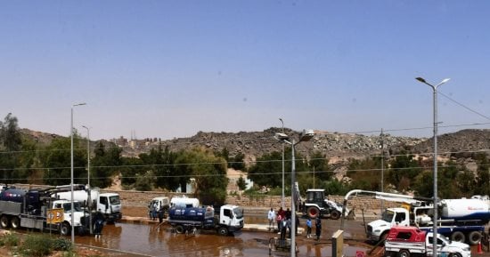 تحرك عاجل لإصلاح كسر خط رئيسى لمحطة صرف كرور بأسوان.. اعرف التفاصيل