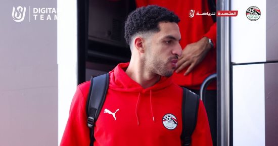 طائرة منتخب مصر تتوجه إلى السعودية.. صور