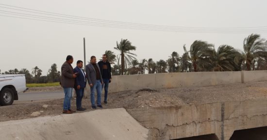 مخرات السيول ببنى سويف جاهزة لمواجهة أى تقلبات فى الطقس
