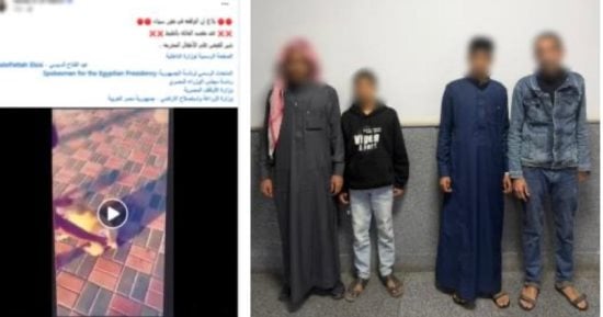 نهاية «مزاح النار» فى جنوب سيناء.. سقوط طالبين أحرقا كلبا حيا ونشرا فيديو الجريمة