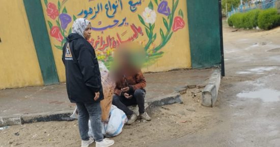 تضامن الإسماعيلية تكثف جهودها لدعم المواطنين بلا مأوى فى موجة الطقس السيئ