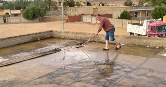 أوقاف جنوب سيناء تواصل جهودها فى تطهير أسطح المساجد ومواجهة آثار الأمطار