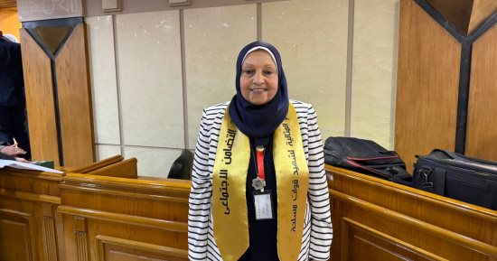 مها شعبان أم مثالية لشهيد من القوات المسلحة: الرئيس السيسى حريص على حقوق المرأة