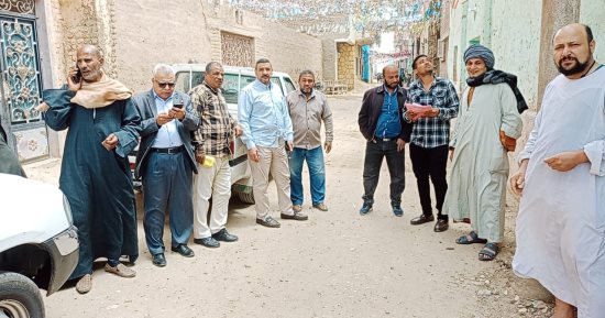 مدينة إسنا تطلق حملات وجهود لتقنين أراضى الدولة والتصدى للتعديات