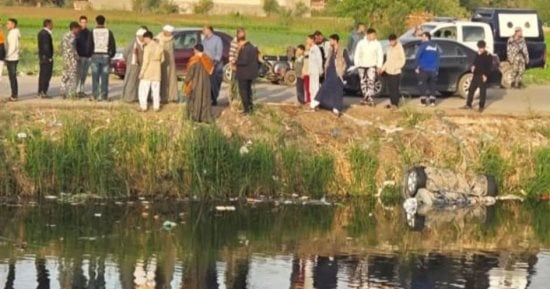 حادثة ترعة المريوطية.. أسرة كاملة رحلت فى لحظة (فيديو)