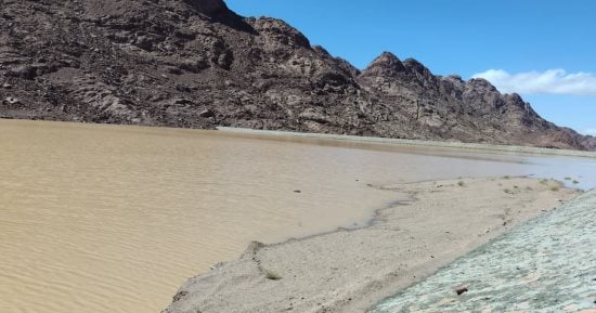 وزارة الرى: حصاد 400 ألف متر مكعب من السيول فى جنوب سيناء ومطروح