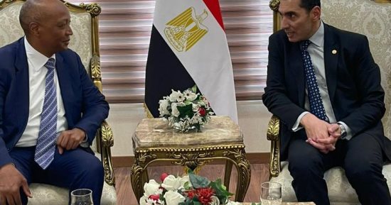 رئيس الكاف ينقل رسالة اعتزاز وتقدير رئيس جنوب أفريقيا للرئيس السيسي
