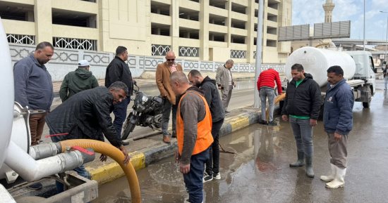 محافظ الجيزة: رفع درجة الاستعداد القصوى لمواجهة أى موجات أمطار محتملة