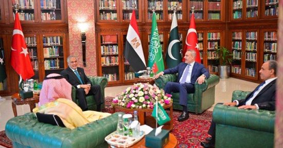 بدر عبد العاطى يشارك بالاجتماع الرباعى مع وزراء خارجية باكستان وتركيا والسعودية