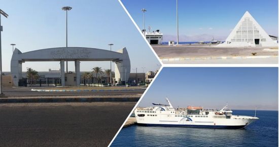 إعادة فتح ميناء نويبع البحرى واستئناف الحركة الملاحية