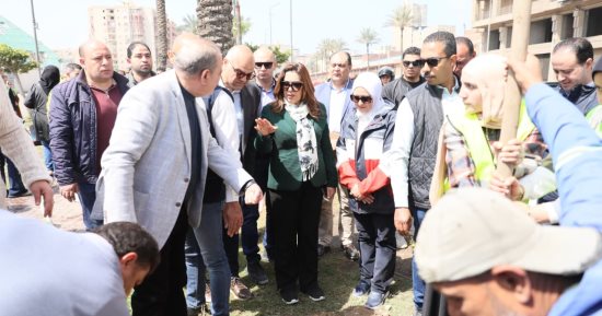 منال عوض: زراعة 9460 شجرة لتعزيز الاستدامة البيئية بالاسكندرية .. صور