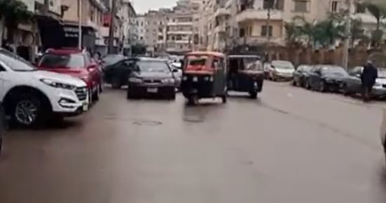 هطول أمطار بكفر الشيخ وإعلان حالة الطوارئ.. فيديو