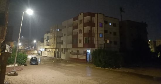هطول أمطار غزيرة على مدينة السادات فى المنوفية.. فيديو