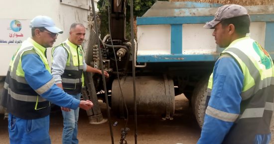 مياه القناة: تكثيف أعمال تطهير شبكات الصرف الصحى بالسماكين فى الإسماعيلية