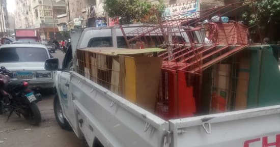 تحرير وضبط 198 مخالفة مرافق وإشغالات فى حملة بحى شرق سوهاج
