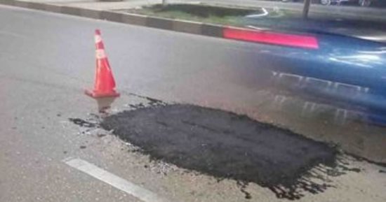 إنهاء أزمة "بالوعة مصر الجديدة" وإعادة حركة المرور.. صور