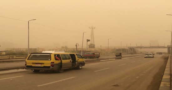 طقس سيئ يضرب محافظة الغربية وطوارئ على مدار الساعة.. فيديو