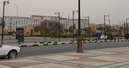 أمطار غزيرة تضرب مناطق متفرقة بأسوان