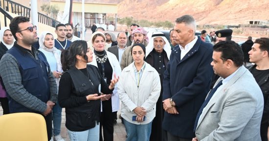 محافظ جنوب سيناء يشهد إطلاق حملة رعايتك في سينا تزامنا مع عيد تحرير طابا
