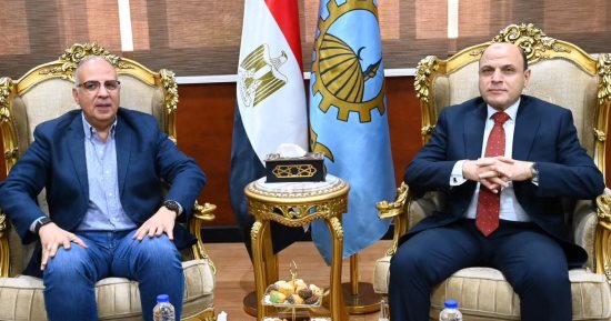 محافظ الغربية يستقبل وزير الموارد المائية والرى فى مستهل زيارته للمحافظة
