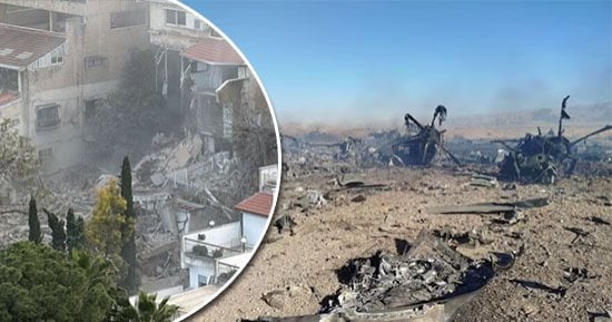العالم هذا المساء.. إيران تُسقط 4 طائرات أمريكية من طراز C130 وبلاك هوك.. ترامب يحدد انتهاء مهلة طهران: الثلاثاء الساعة 8 مساء بتوقيت شرق أمريكا.. الصواريخ تدمر حيفا في إسرائيل وسقوط قتلى ومصابين من المستوطنين