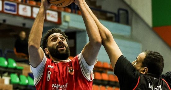 الأهلى والزمالك والمصرية للاتصالات تلحق بالاتحاد فى نصف نهائى كأس مصر لكرة السلة