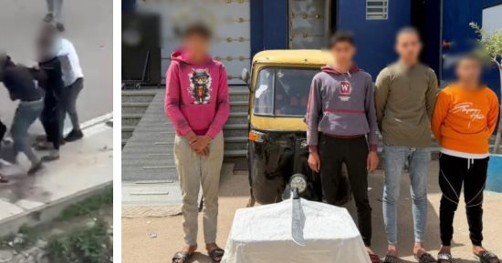 أدبوه بالسلاح لاسترداد أموالهم.. سقوط أبطال "فيديو البحيرة"