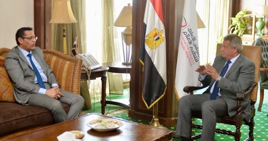 رئيس الأعلى للإعلام يستقبل نقيب الصحفيين