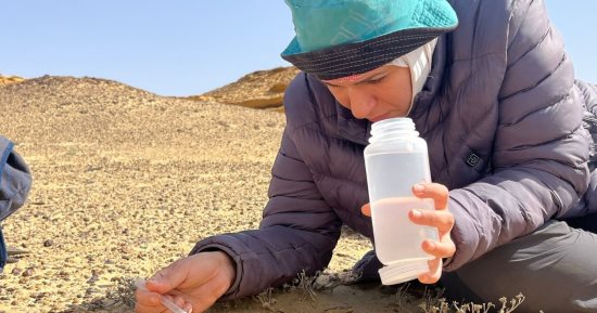 بعد نشر اكتشافها بمجلة Science العالمية.. الباحثة شروق الأشقر لـ اليوم السابع: قضيت أسابيع بالصحراء للبحث عن الحفرية.. قُدت فريقا بحثيا لتغيير خريطة تواجد القردة العليا.. وتؤكد: المرأة المصرية رائدة دائما.. صور