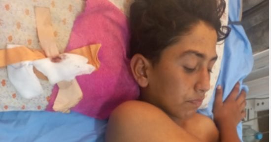 طفل فلسطينى يواجه مصيرا مجهولا وصرخة عاجلة لإنقاذه من قلب غزة