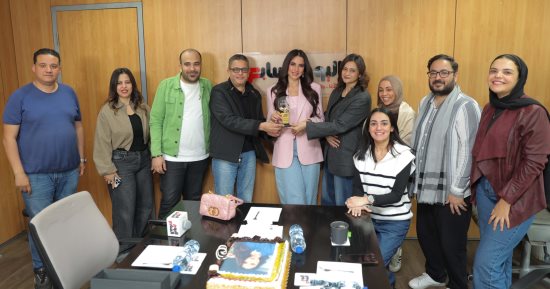 اليوم السابع يكرم النجمة درة بعد تألقها فى مسلسل على كلاى.. صور