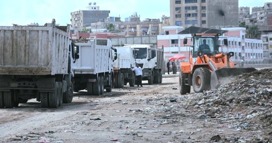 رفع 15 ألف طن مخلفات بمقالب النفايات بالبحيرة